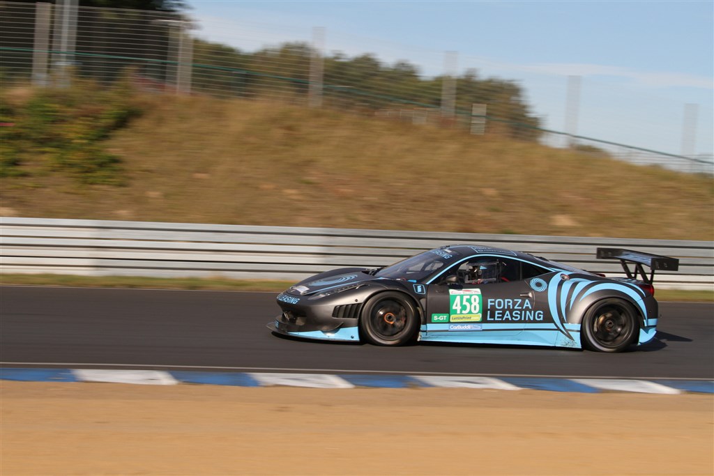 Per Frost bevarede sin føring i Super GT, men måtte vinke farvel til den generelle tredjeplads.
(Foto: Keld Dohm)